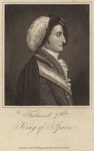 Španělský král Ferdinand VII od English School