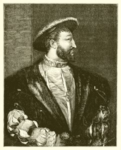 Král František I. po Tizianovi od English School