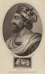 Francouzský král František I od English School
