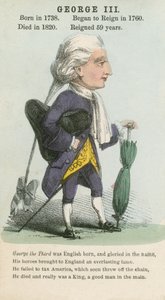 King George III (akvatinta) od English School