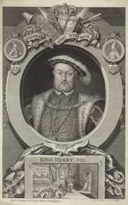 Anglický král Jindřich VIII od English School