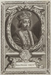 Anglický král Jindřich VI od English School