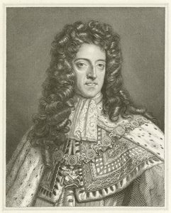 King William III (rytina) od English School