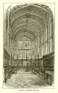 Kaple Kings College od English School