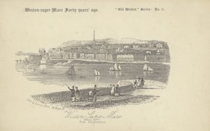 Knightstone, Weston-super-mare (litho) od English School