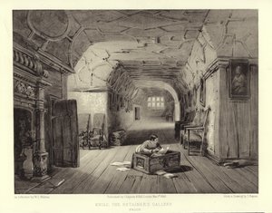 Knole, The Retainers Gallery (litotinta) od English School