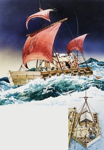 Kon-Tiki na své epické cestě od English School