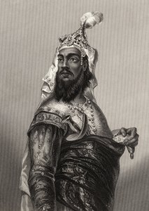 Kooer Singh, z „Historie indické vzpoury“, vydané v roce 1858 od English School