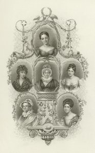 L E Landon, paní Opie, Hannah More, Lady Blessington, MR Mitford, paní Norton od English School