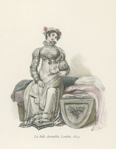 Belle Assemblee, Londýn, 1814 od English School