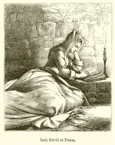 Lady Colvill ve vězení od English School