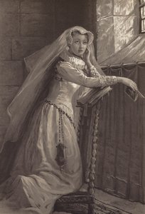 Lady Jane Gray (litho) od English School