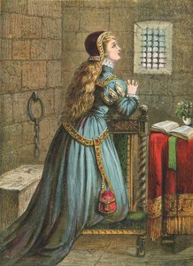 Lady Jane Grayová se modlí od English School
