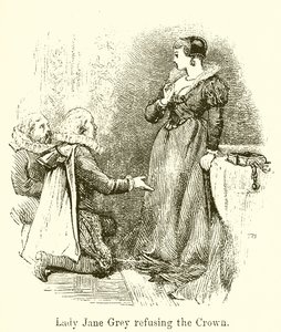 Lady Jane Greyová odmítá korunu od English School
