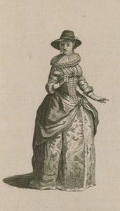 Lady Mayoress of London v roce 1640 od English School