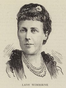 Lady Wimborne (rytina) od English School