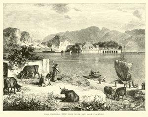 Lago Maggiore, s Isola Bella a Isola Pescatore od English School