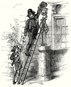 Lampář (rytina) od English School