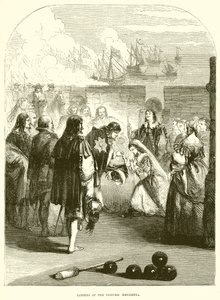 Přistání princezny Henrietty od English School