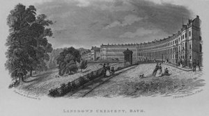 Lansdown Crescent, Bath od English School
