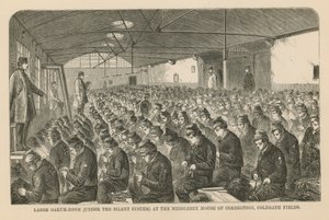 Velký dubový pokoj v Middlesex House of Correction od English School