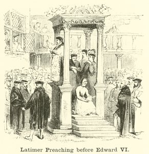 Latimerské kázání před Edwardem VI od English School