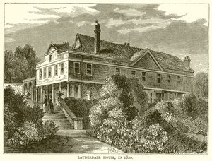 Lauderdale House, v roce 1820