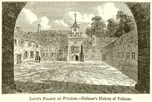 Lauds Palace ve Fulhamu.--Falknerovi historie Fulhamu od English School