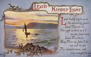 Lead Kindly Light (barevná litografie) od English School