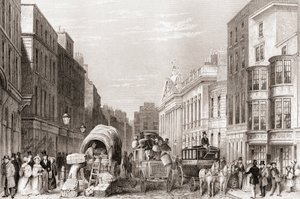 Leadenhall Street, Londýn, Anglie od English School