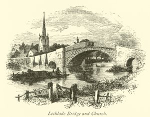 Most a kostel Lechlade od English School