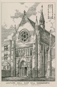 Přednáškový sál ve Wandsworthu od English School