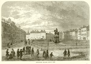 Leicester Square, asi 1750 od English School