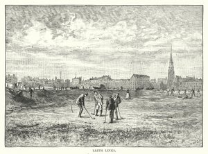 Leith Links (rytina) od English School