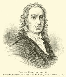 Lemuel Gulliver, aetat 58 od English School