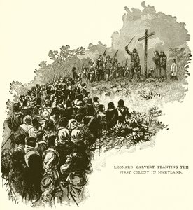 Leonard Calvert zasadil první kolonii v Marylandu od English School