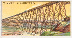 Lethbridge viadukt od English School