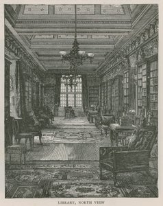 Knihovna, severní pohled, Holland House od English School