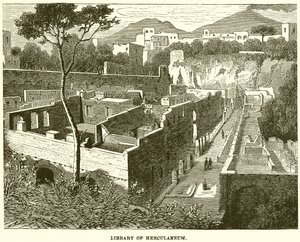Knihovna Herculaneum od English School