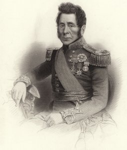 Generálporučík Sir John Fox Burgoyne od English School