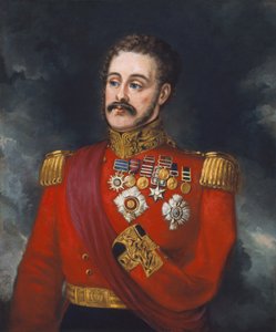 Generálporučík Sir Joseph Thackwell GCB KH (1781-1859) kolem roku 1850 od English School
