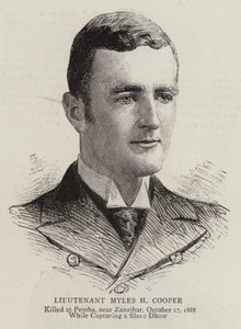 Poručík Myles H Cooper od English School