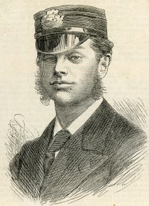 Poručík R.H. Archer, 1875 od English School