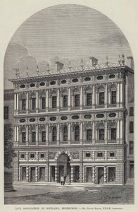 Life Association of Scotland, Edinburgh (rytina) od English School