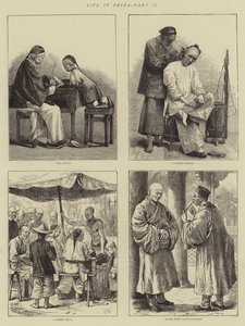 Život v Číně, část II (rytina) od English School