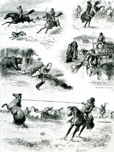 Život v Manitobě, 1877 od English School