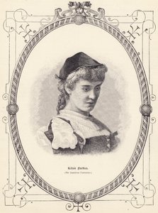 Lilian Nordica (americká Cantatrice) (rytina) od English School