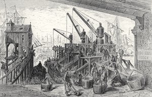 Limehouse Docks od English School