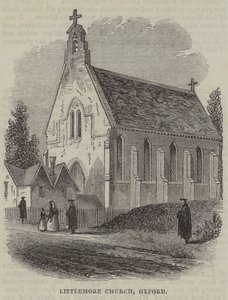 Littlemore Church, Oxford (rytina) od English School