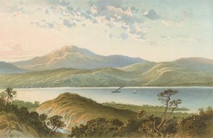 Loch Ness, shora Fall of Foyers od English School